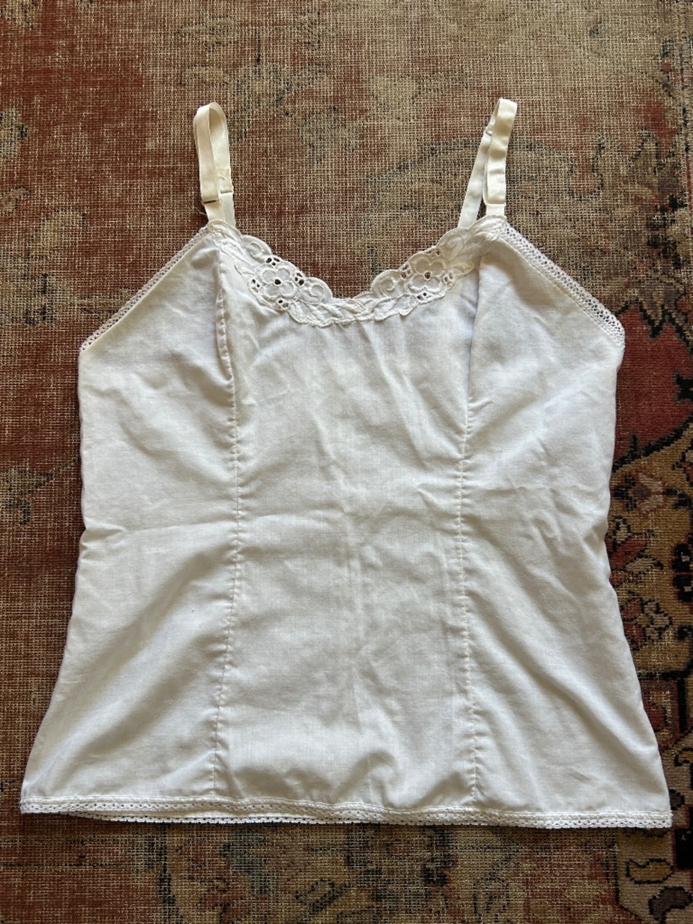 Vintage 1960's Cotton Mix Tank